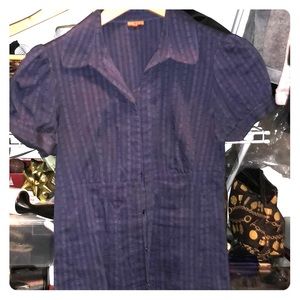 Short sleeved button up shirt from Nordstrom